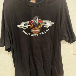 Harley-Davidson Black Factory Tour Tee “VINTAGE “